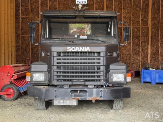 Scania 82M m/ 1971 DAMM SD325 maskinhenger 82M m/ 1971 DAMM SD325 maskinhenger 1981 2 Tractor Units image 56