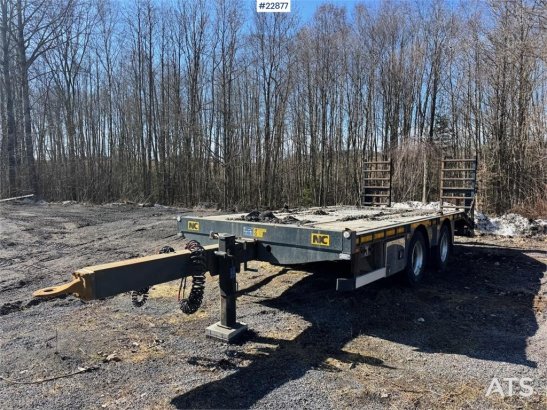 NC machinery trailer with manual loading ramps NC machinery trailer with manual loading ramps 2020 2 Lowloader trailers im...