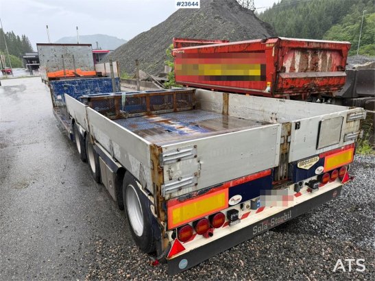 Broshuis 3 akslet well semi-trailer with a 6 m extension Broshuis 3 akslet well semi-trailer with a 6 m extension 2015 2 i...