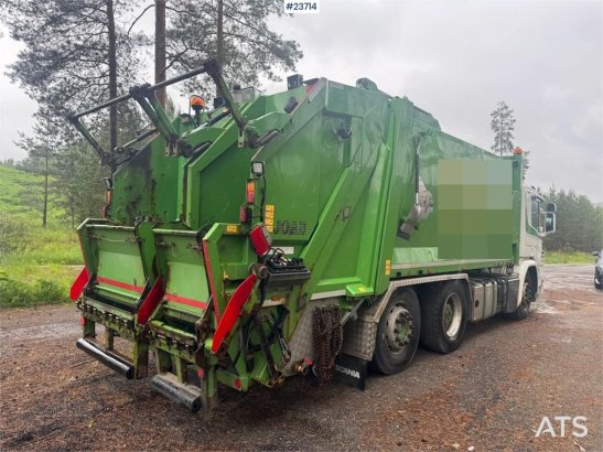Scania P410 6x2 Compactor Truck – Dual Chamber (2 Compart P410 6x2 Compactor Truck – Dual Chamber (2 Compart 2018 2 image 4