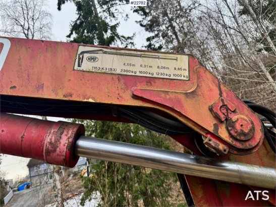 HMF 1150 crane with grab. HMF 1150 crane with grab. 1996 2 image 26
