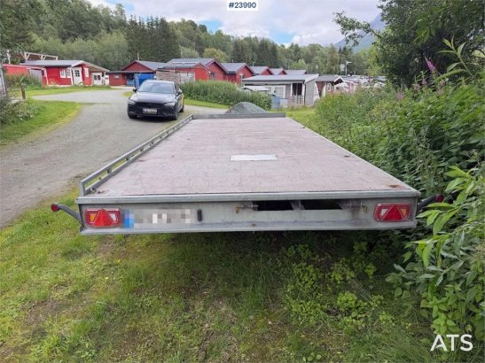 NIEWIADOW ATLAS trailer w/ drive bridges, stakes and coil st NIEWIADOW trailer w/ drive bridges, stakes and coil st 2017 2...
