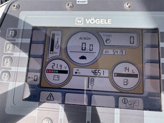 Vögele Super 1303-3i Asphalt Paver Vögele Super 1303-3i Asphalt Paver 2017 2 Asphalt pavers image 11