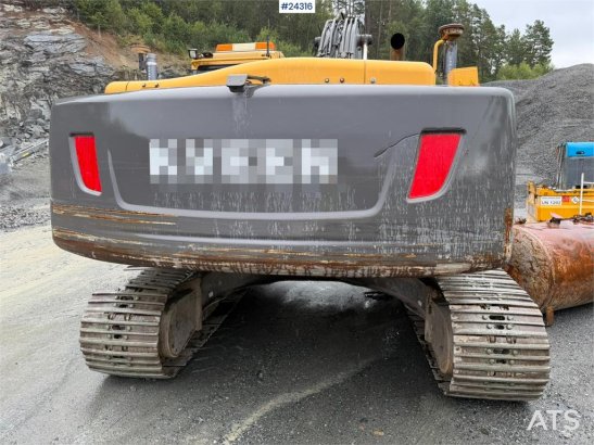 Volvo EC240CL excavator with a tooth bucket EC240CL excavator with a tooth bucket 2011 2 image 11