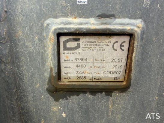 Hitachi ZW310-6 wheel loader w/ lever control, weight and 884 2019 2 Wheel Loaders image 11