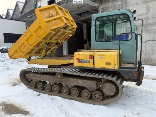 Yanmar C50R-3C tracked dumper with low hours and an extra C50R-3C tracked dumper with low hours and an extra 2013 2 Tracke...