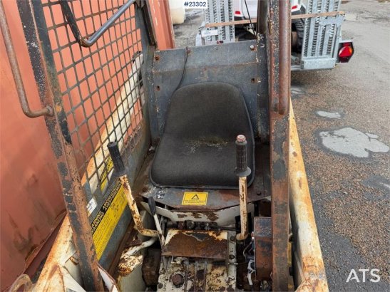 Bobcat 34.3 skid steer loader w/ extra tires and bucket. 34.3 skid steer loader w/ extra tires and bucket. 1986 2 image 11