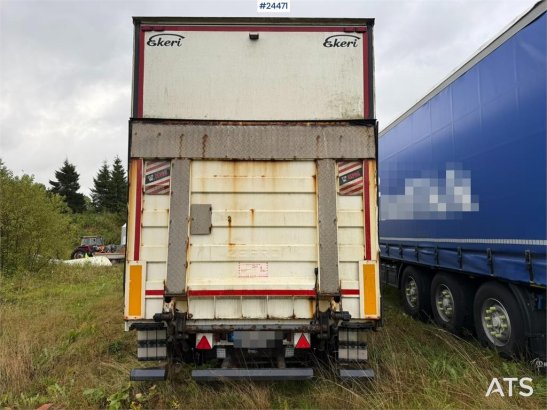 Ekeri Box Trailer with Full Side Opening and 2-Ton Tail Ekeri Box Trailer with Full Side Opening and 2-Ton Tail 2011 2 ima...