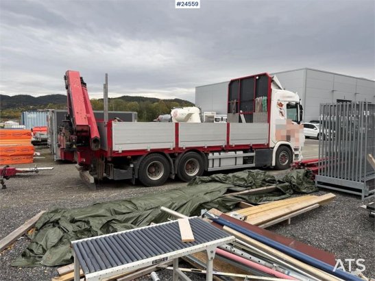 Scania R650 6x4 Crane truck – 23 tm HMF crane R650 6x4 Crane truck – 23 tm HMF crane 2018 2 Crane trucks image 11
