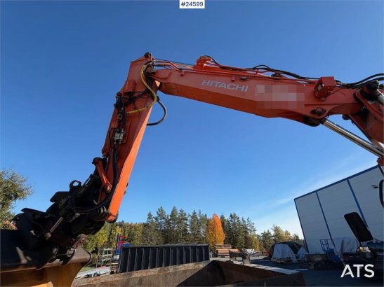 Hitachi ZX140W-6 Wheeled excavator with tilt, bucket and N ZX140W-6 Wheeled excavator with tilt, bucket and N 2018 2 Wheel...