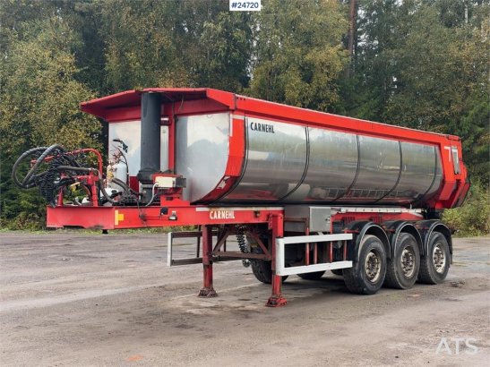 Carnehl Tipping Semi-Trailer with Air-Operated Cover Carnehl Tipping Semi-Trailer with Air-Operated Cover 2012 2 image 11