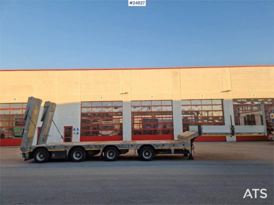 Ozmen Damper 4-Axle Low Loader with Hydraulic Load Ozmen Damper 4-Axle Low Loader with Hydraulic Load 2022 2 Lowloader tra...