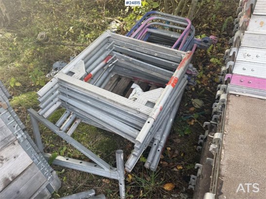 Plettac Assco Scaffolding with 88 frames, bracing, Plettac Assco Scaffolding with 88 frames, bracing, 2 image 26