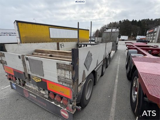 Broshuis 3 axle Low-loader semi-trailer with 2 extensions – Broshuis 3 axle Low-loader semi-trailer with 2 extensions – 20...