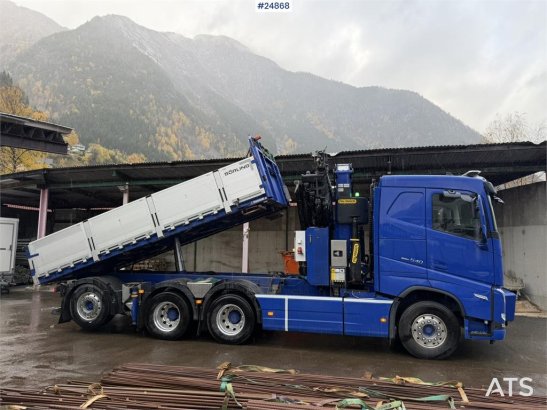 Volvo FH540 8x4 Tridem Crane Truck with Palfinger 37 tm 590 2022 2 Crane trucks image 26
