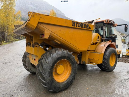 Hydrema 912E Dumper truck with white registration plates Hydrema 912E Dumper truck with white registration plates 2015 2 D...