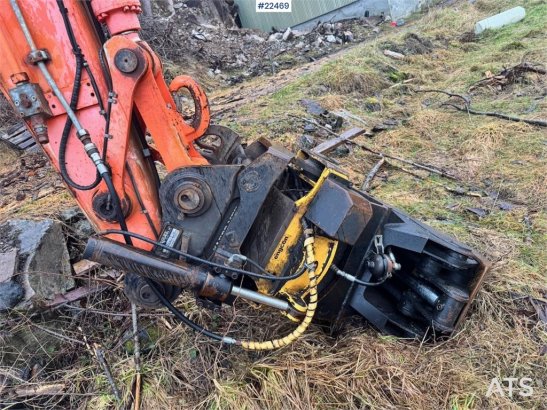 Fiat-Kobelco E175W wheeled excavator – Rototilt – 2 buckets – G Fiat-Kobelco E175W wheeled excavator – Rototilt – 2 bucket...