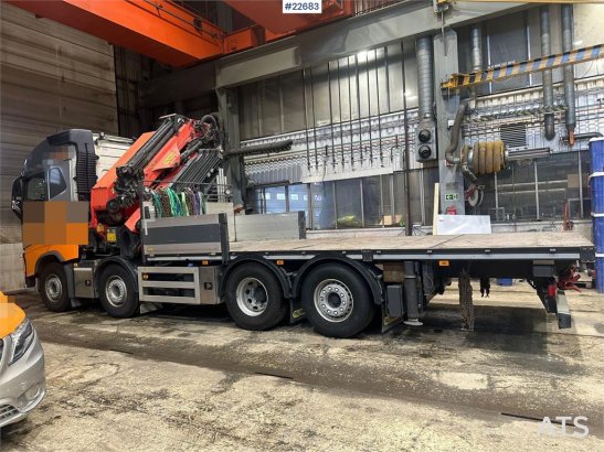 Volvo FH 500 8x2 crane truck w/ 78t/m crane and jib. WAT 3292 2018 2 Crane trucks image 27