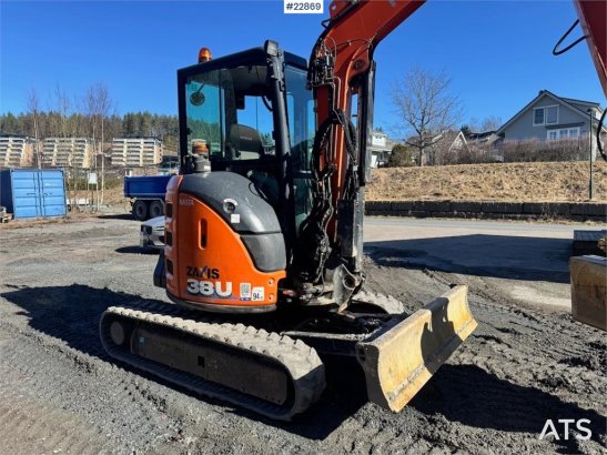 Hitachi ZX38U-6 Mini Excavator – Rototilt – 3 Buckets – Hy ZX38U-6 Mini Excavator – Rototilt – 3 Buckets – Hy 2019 2 image 12