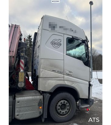 Volvo Fh540 Tridem crane truck w/ 31 t/m Fassi crane wit 3294 2017 2 Crane trucks image 42