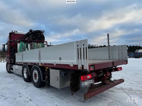 Scania R500 6x2 crane truck w/ 47 t/m Hiab crane with jib R500 6x2 crane truck w/ 47 t/m Hiab crane with jib 2019 2 Crane ...