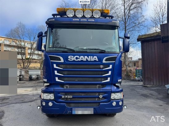 Scania R730 6x4 tipper truck with 2010 Maur triple traile R730 6x4 tipper truck with 2010 Maur triple traile 2017 2 Tipper...