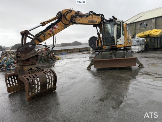 Liebherr A316 Litronic with sorting claw 6665 2009 2 Wheeled Excavators image 40