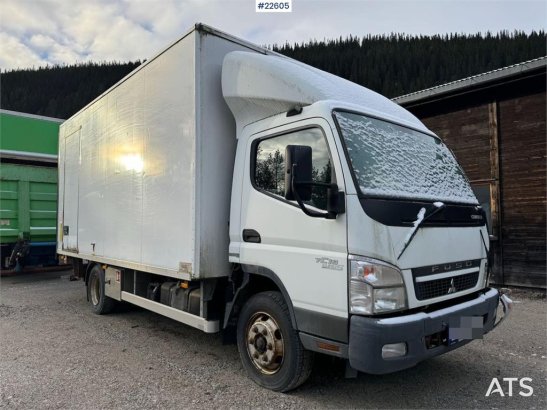 Mitsubishi Fuso 7C18 4x2 box truck with tail lift – repair ob Fuso 7C18 4x2 box truck with tail lift – repair ob 2010 2 im...