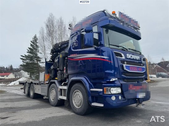 Scania R580 8x2 crane truck – 80 t/m Fassi crane with jib R580 8x2 crane truck – 80 t/m Fassi crane with jib 2016 2 Crane ...