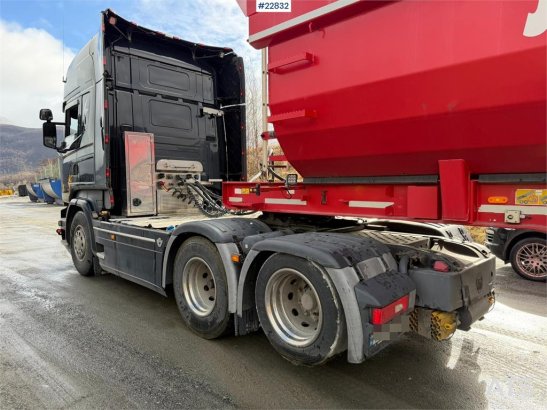 Scania R580 6x2 tractor unit with tipping hydraulics, com R580 6x2 tractor unit with tipping hydraulics, com 2014 2 Tracto...
