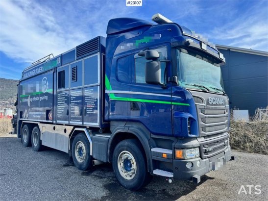 Scania R620 Vacuum Excavator – 43,000 m³ per hour – 245,0 R620 Vacuum Excavator – 43,000 m³ per hour – 245,0 2013 2 Crawle...