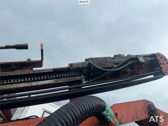 Tamrock 500 drilling rig w/ full set of new drill rods and Tamrock 500 drilling rig w/ full set of new drill rods and 2000...