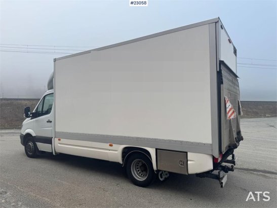 Mercedes-Benz Sprinter 519 4x2 box truck with tail lift and side Sprinter 519 4x2 box truck with tail lift and side 2016 2...