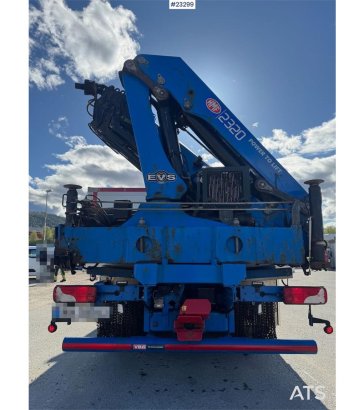 Scania R660 6x4 flatbed truck with rear-mounted 23 tonne- R660 6x4 flatbed truck with rear-mounted 23 tonne- 2025 2 Crane ...
