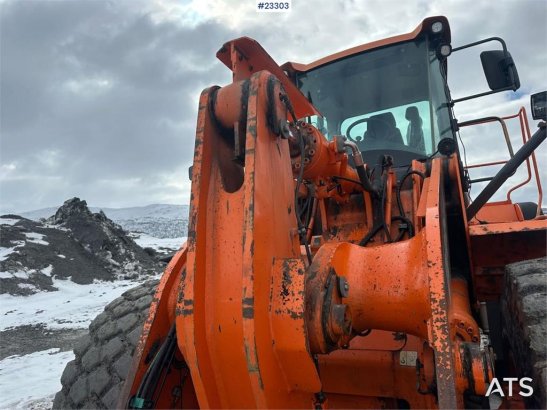 Doosan DL 300-3 hjullaster m/ skuffe, pallegafler og kjet Doosan DL 300-3 hjullaster m/ skuffe, pallegafler og kjet 2013 2...