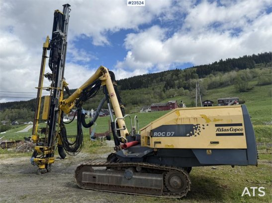 Atlas Copco D7-01 Drilling Rig with a 1832 hammer, meter count D7-01 Drilling Rig with a 1832 hammer, meter count 2004 2 i...