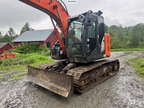Hitachi ZX135US-5B Excavator w/ Rototilt – 2 Buckets – Eas 10227 2013 2 Crawler Excavators image 12