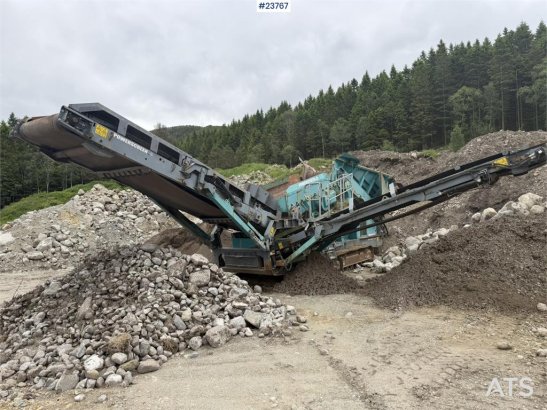 Powerscreen Warrior 1400X screening plant Warrior 1400X screening plant 2014 2 image 12