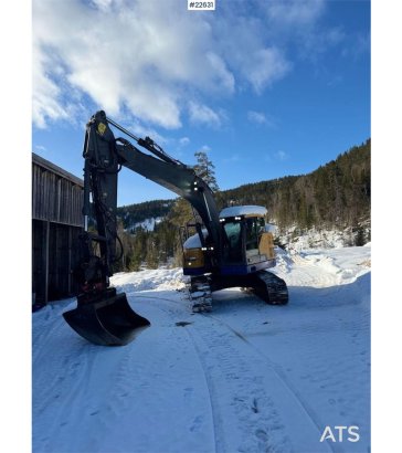 Volvo ECR235EL Tracked excavator w/ Cleaning bucket, til ECR235EL Tracked excavator w/ Cleaning bucket, til 2016 2 Crawler...