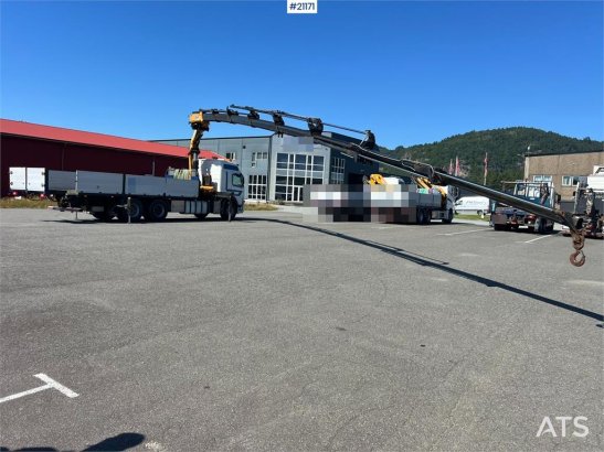 Volvo FM480 crane truck w/,370.11/8S Effer crane WATCH V FM480 crane truck w/,370.11/8S Effer crane WATCH V 2008 2 Crane t...