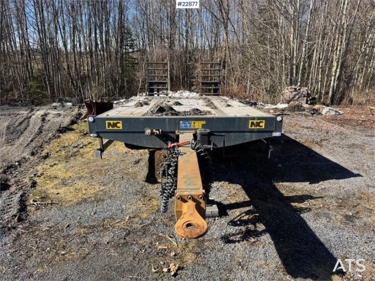 NC machinery trailer with manual loading ramps NC machinery trailer with manual loading ramps 2020 2 Lowloader trailers im...