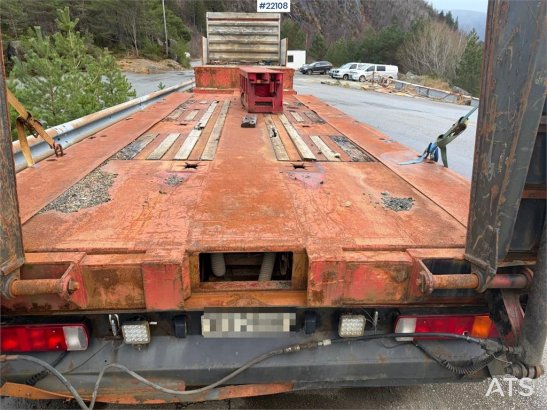 Vang SHSL 4 axle machine trailer w/ hydraulic driving b VANG SHSL 4 axle machine trailer w/ hydraulic driving b 1998 2 Low...