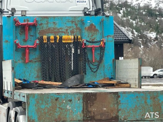 Pacton Nootboom 3 akslet maskinhenger m/ uttrekk, karmer Pacton Nootboom 3 akslet maskinhenger m/ uttrekk, karmer 2004 2 L...