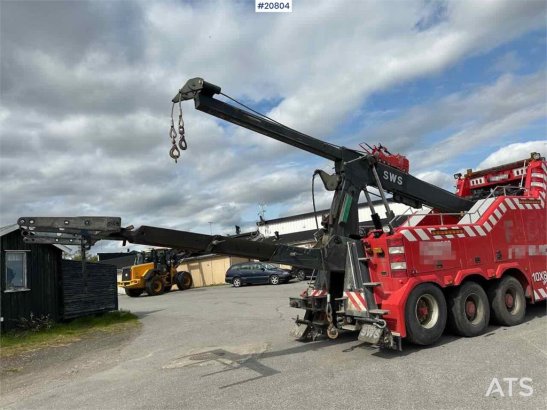 Mercedes-Benz Actros 4448 8x8 heavy hauler w/ SWS body and low m Mercedes-Benz Actros 4448 8x8 heavy hauler w/ SWS body an...