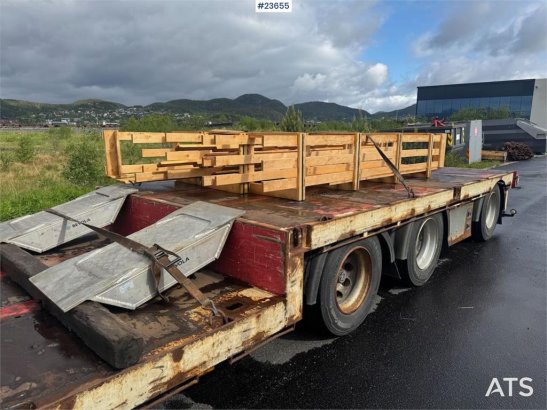 Pacton SDX350 Low Loader Trailer Pacton SDX350 Low Loader Trailer 2012 2 Lowloader semi-trailers image 12