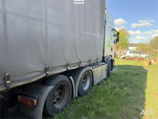 Scania R480 6x2 truck with a 3-axle Krone Profi Liner Nor R480 6x2 truck with a 3-axle Krone Profi Liner Nor 2009 2 Tracto...