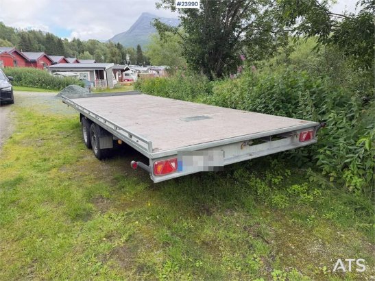 NIEWIADOW ATLAS trailer w/ drive bridges, stakes and coil st NIEWIADOW trailer w/ drive bridges, stakes and coil st 2017 2...