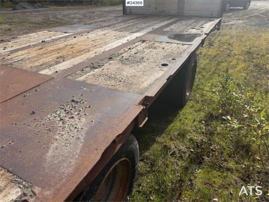 GMV LB 20 A 2 axle machine trailer w/ limbs GMV LB 20 A 2 axle machine trailer w/ limbs 1981 2 Lowloader trailers image 12