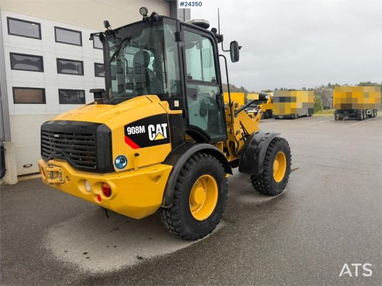 CAT 908M wheel loader with pallet forks and bucket 908M wheel loader with pallet forks and bucket 2015 2 Wheel Loaders ima...
