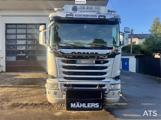 Scania R580 Tipper Truck with Snow Plow Equipment – Euro R580 Tipper Truck with Snow Plow Equipment – Euro 2014 2 Tipper t...